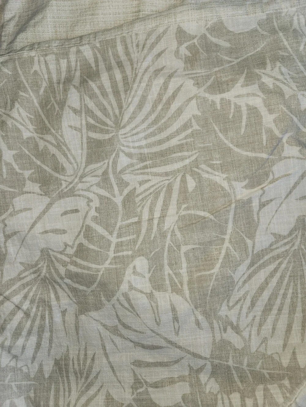 Tommy BahamaTropical Leaf Print Duvet Set